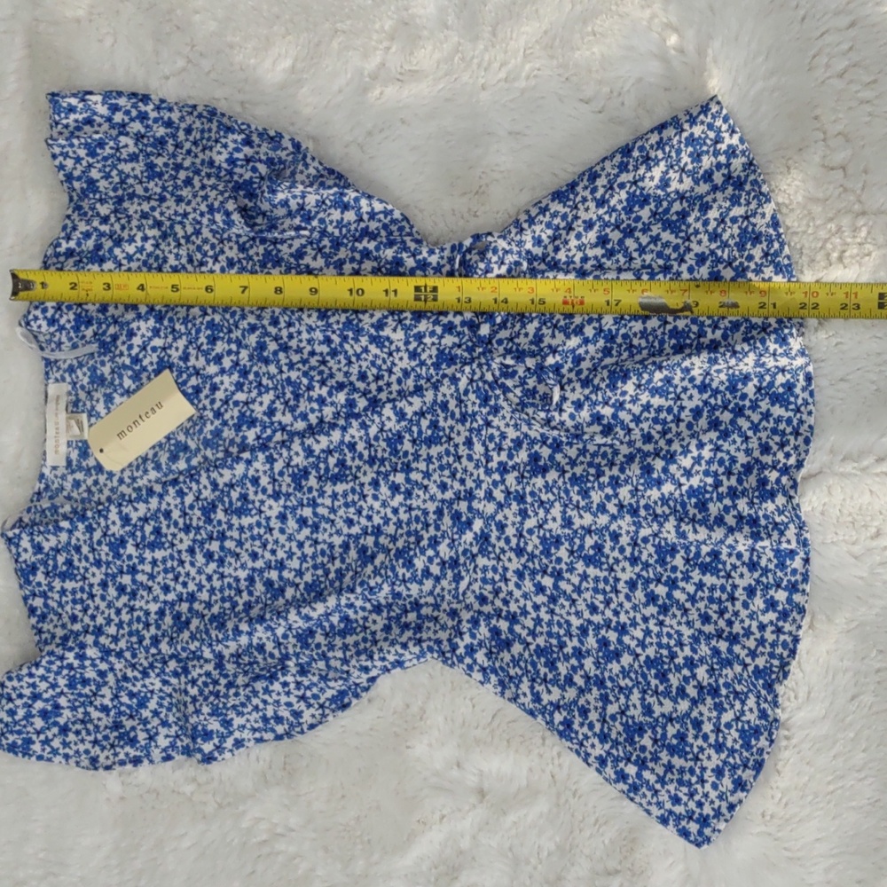 MONTEAU LOS ANGELES BLOUSE. - Picture 9 of 13
